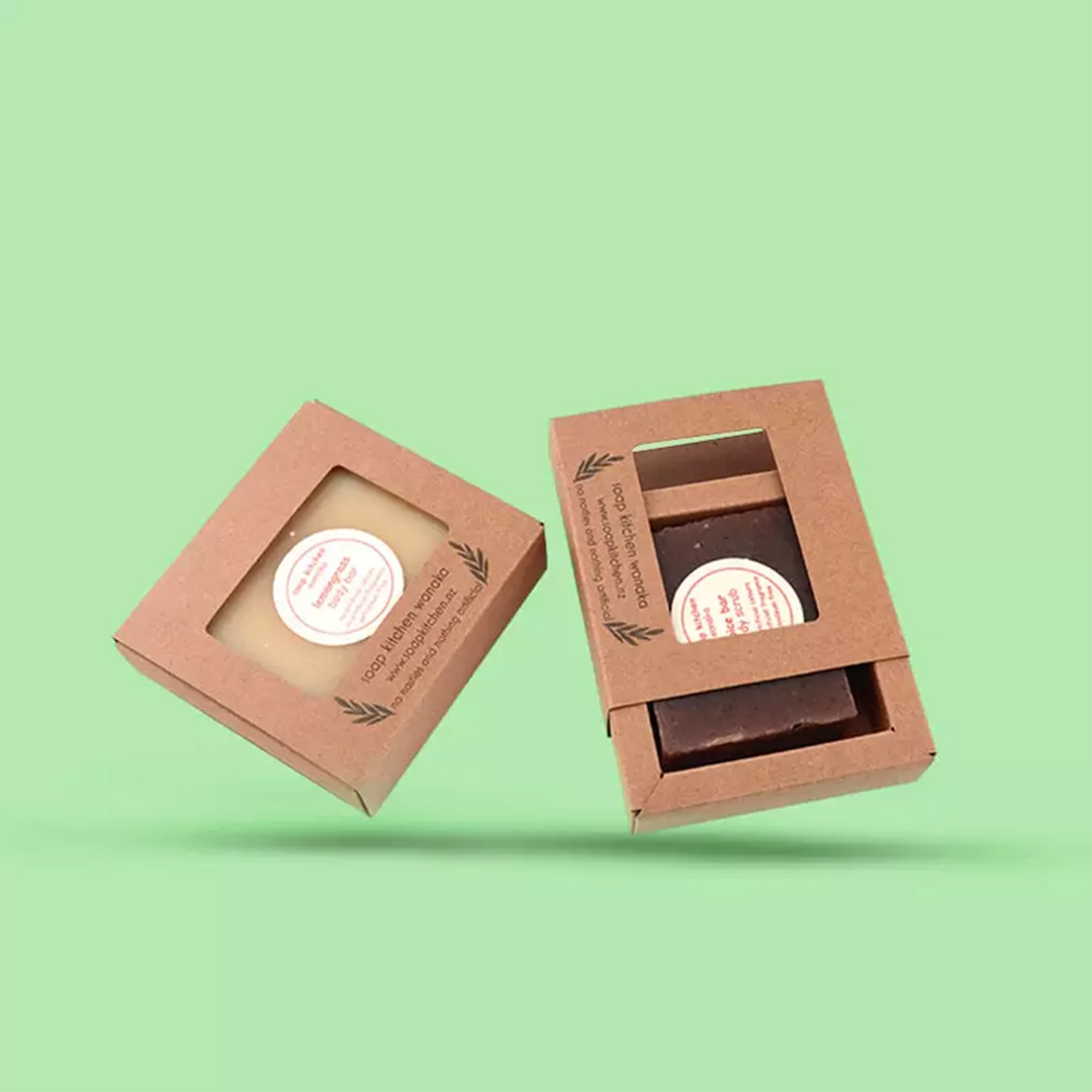 Custom Kraft Soap Sleeves