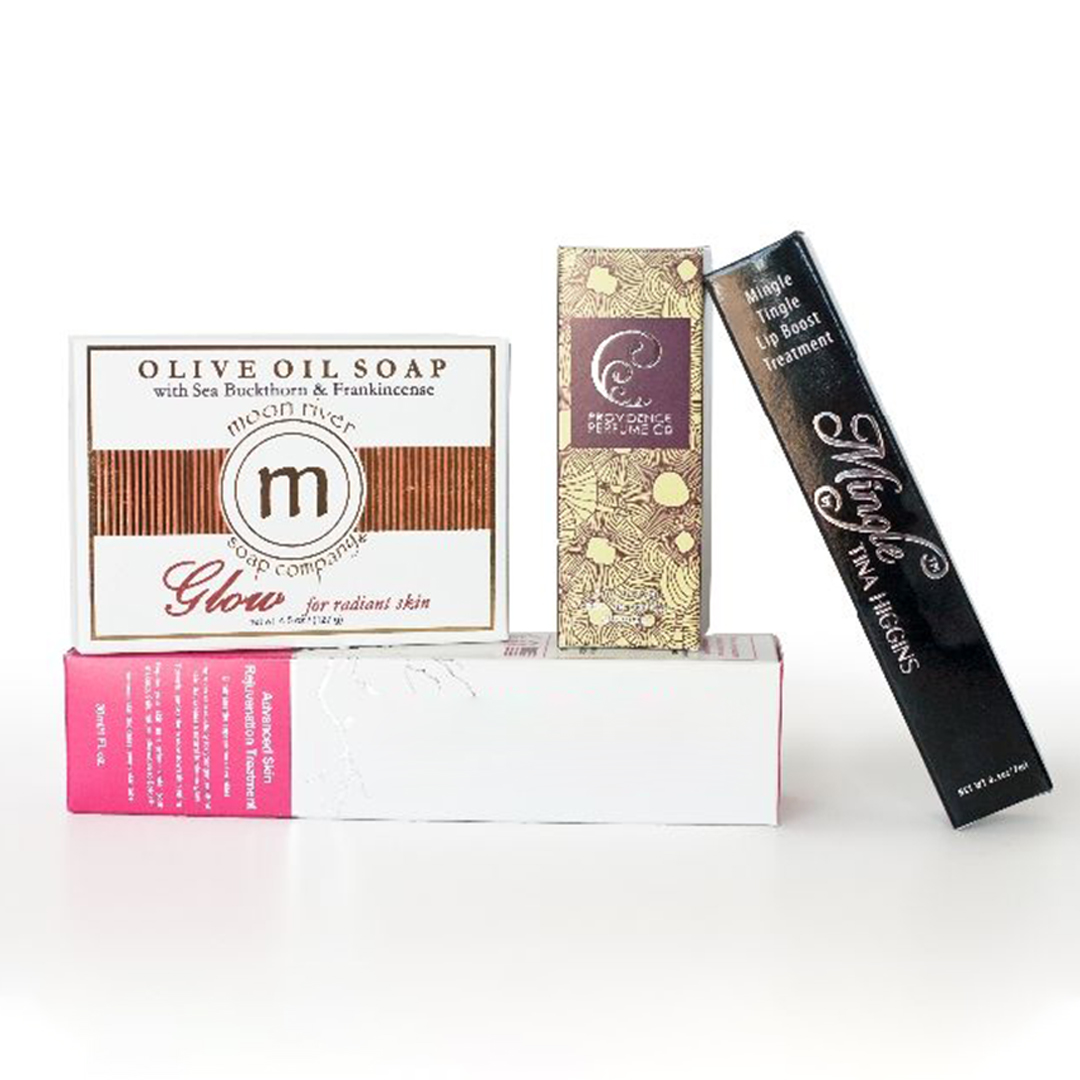 Foil Stamped Soap Sleeves