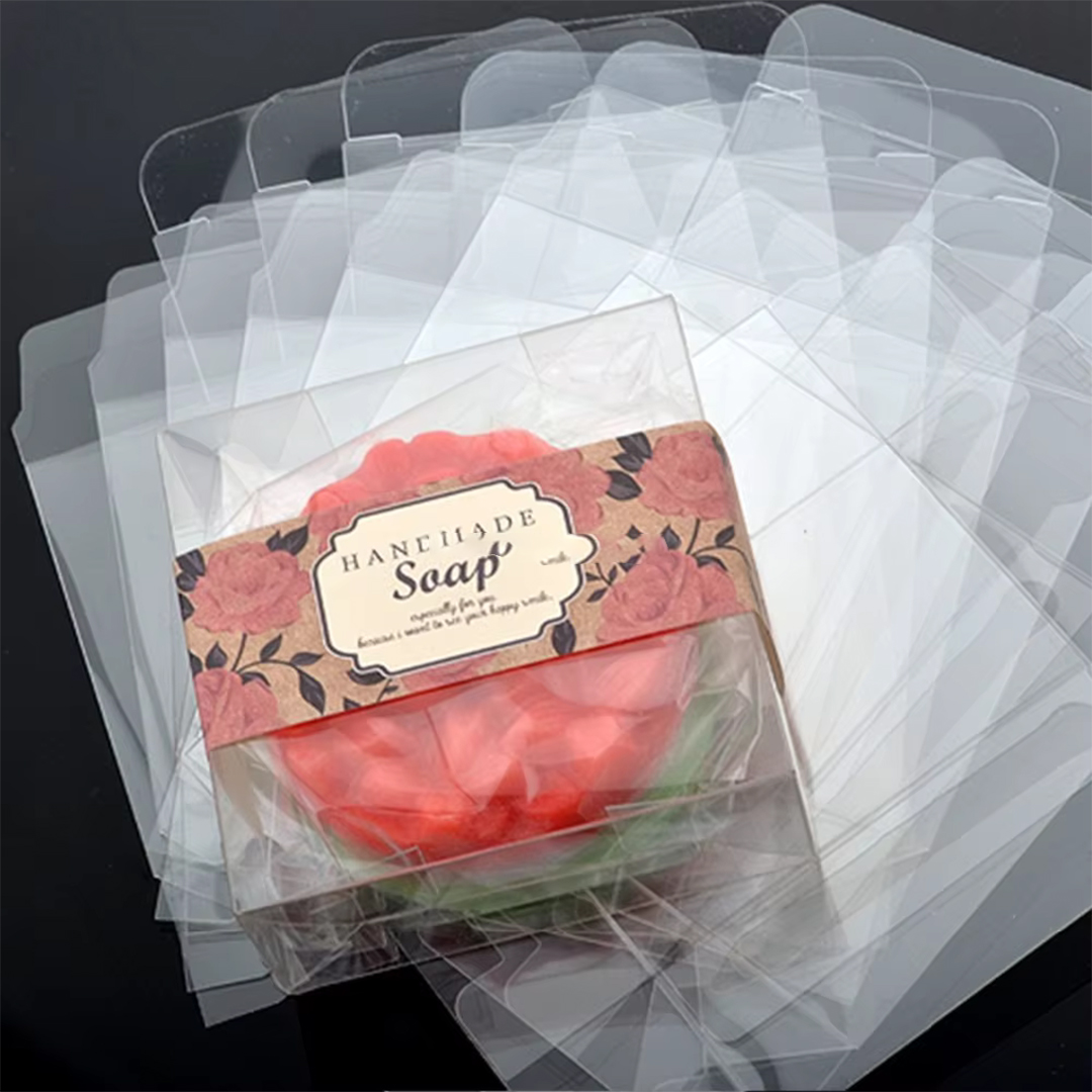 Plastic Clear Soap Sleeves